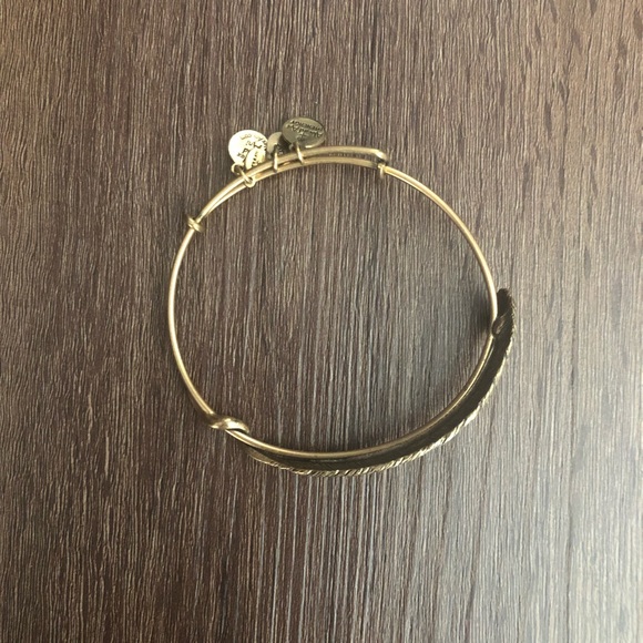 Alex and Ani feather Bangle - Picture 2 of 3